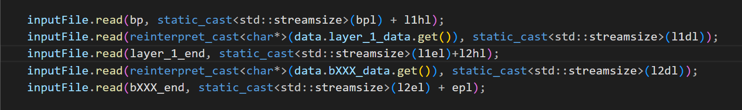 reading binary